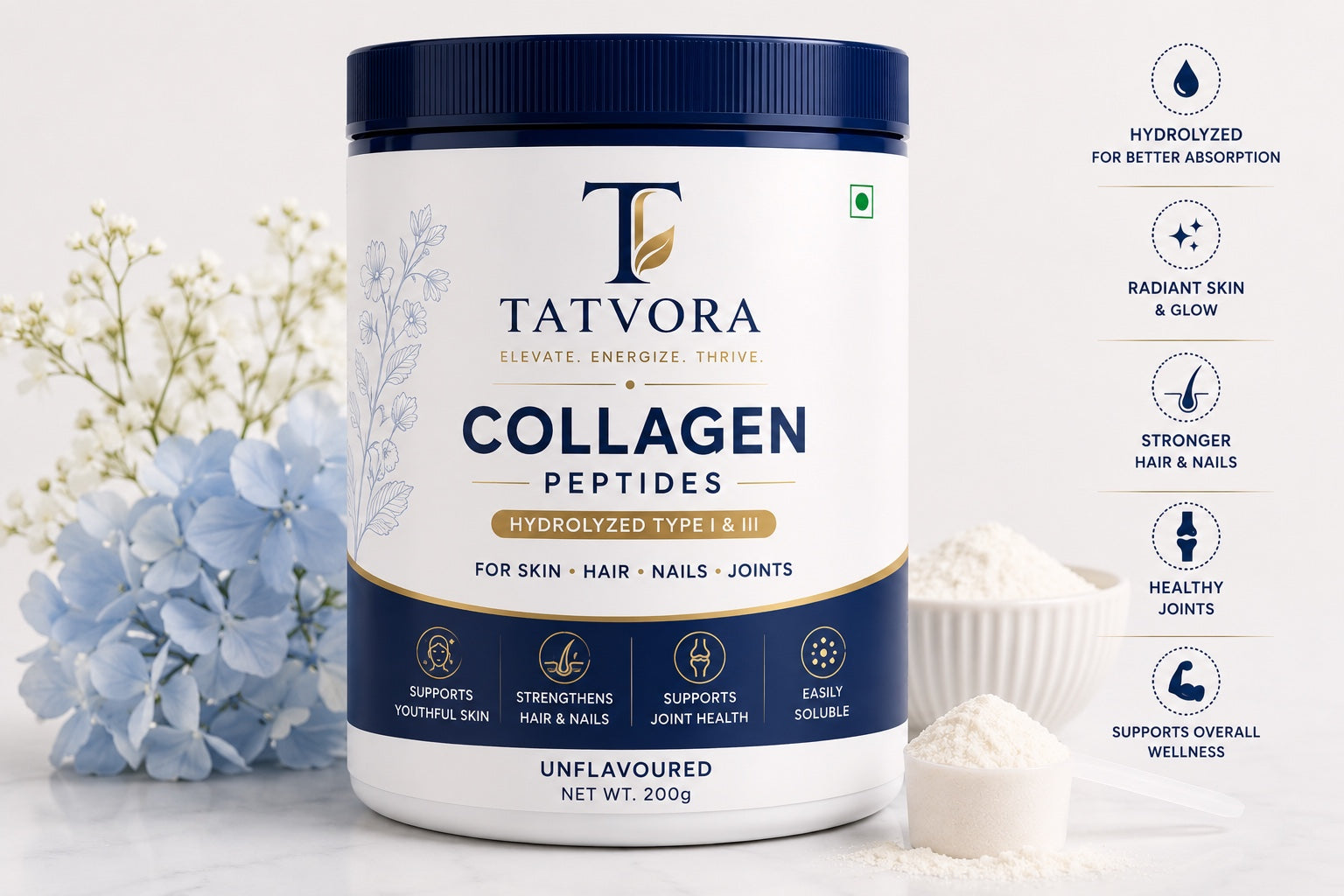 Tatvora Marine Collagen Peptides